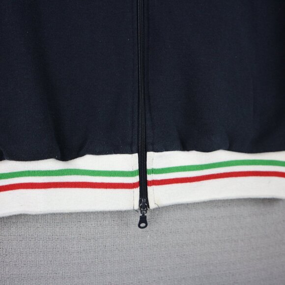 Italia Y2K Italy Track Zip Mens XXL Vintage - Picture 5 of 8